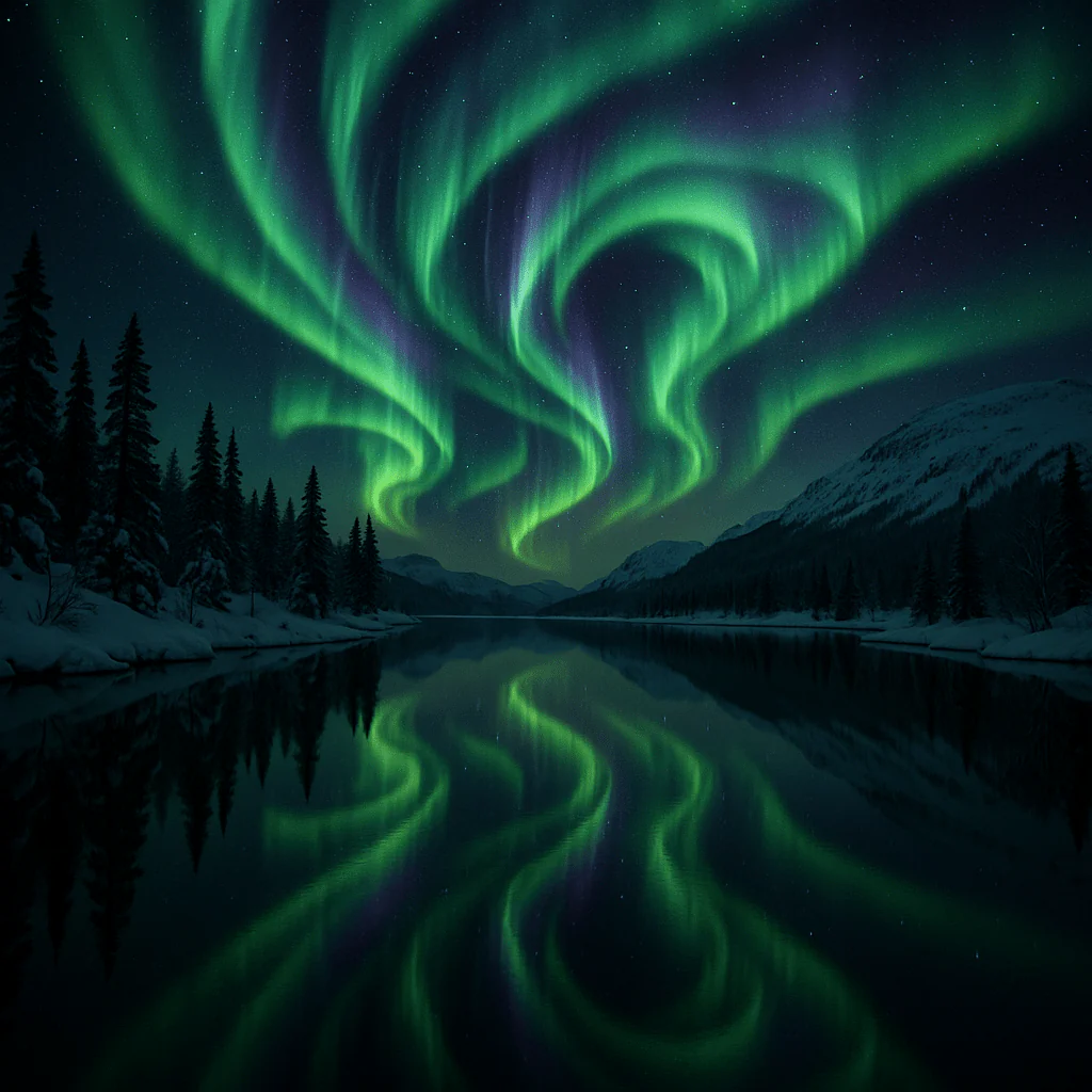Paint By Numbers | Northern Lights Aurora Borealis