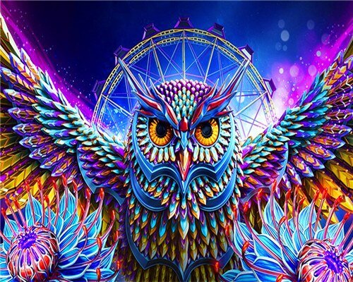 Paint By Numbers | Owls - Image 8