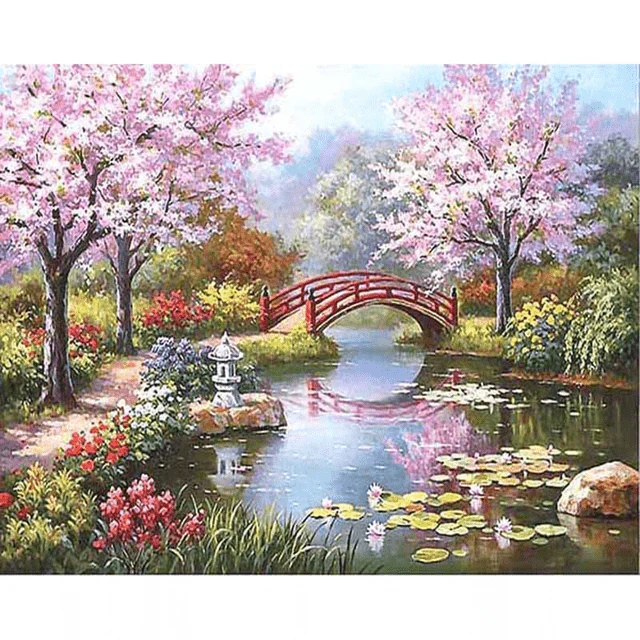 Paint By Numbers | Paradise Garden