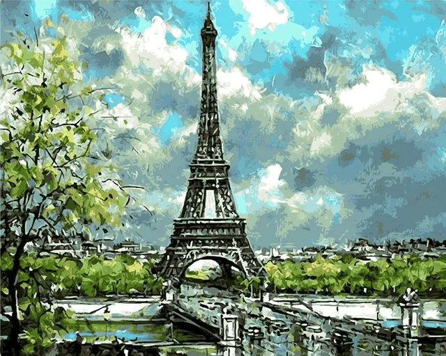 Paint By Numbers | Paris Spring