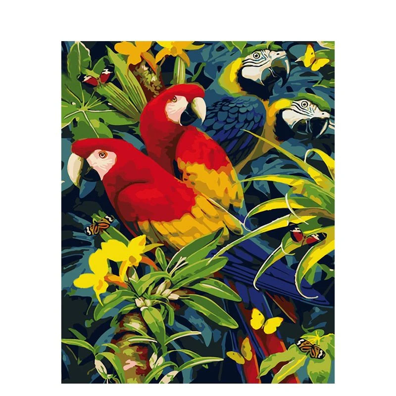 Paint By Numbers | Parrots - Image 11