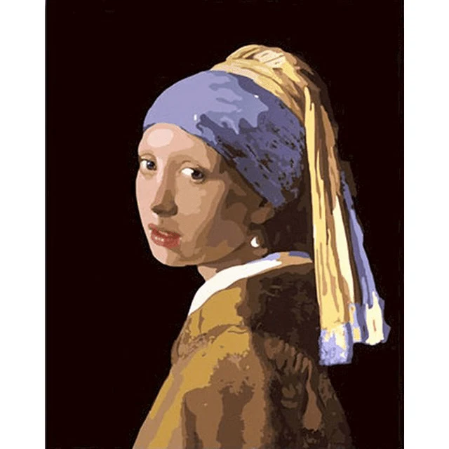 Paint By Numbers | Portrait of A Woman with Hijab