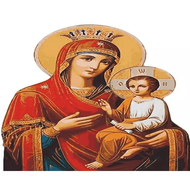 Paint By Numbers | Religious Mother and Child