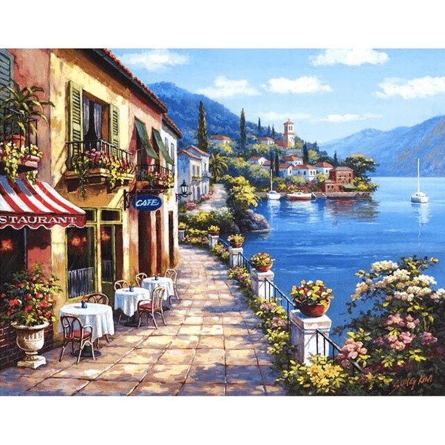 Paint By Numbers | Seascape