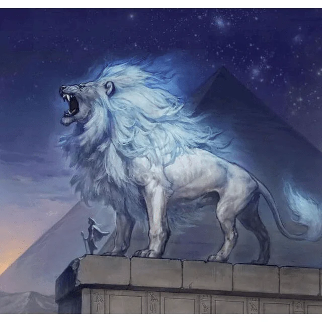 Paint By Numbers | The Astral Lion