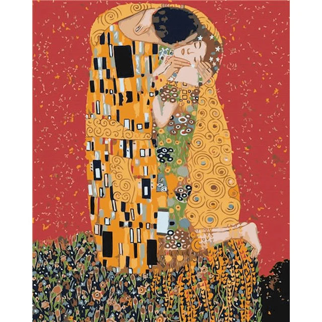 Paint By Numbers | The Kiss