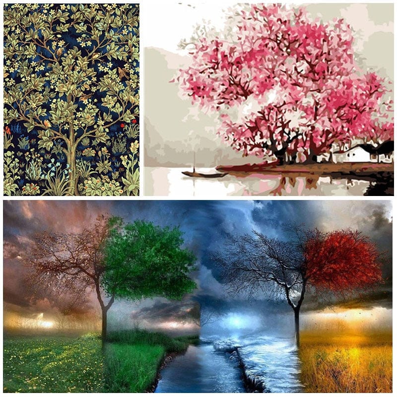 Paint By Numbers | Trees - Image 2