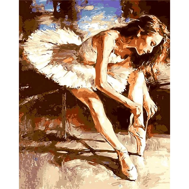 Paint By Numbers |Tying Shoelace with Grace and Poise