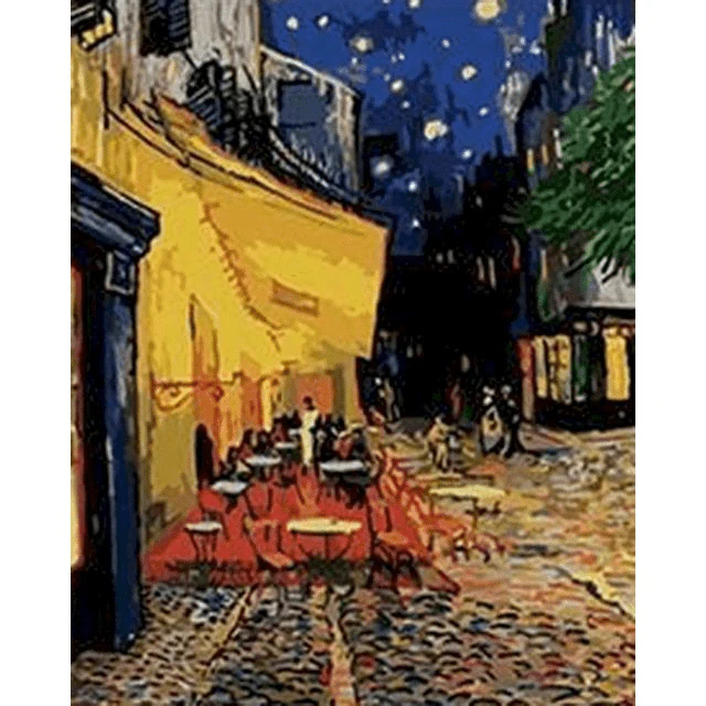 Paint By Numbers | Van Gogh Midnight Café