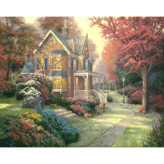 Paint By Numbers | Victorian Autumn