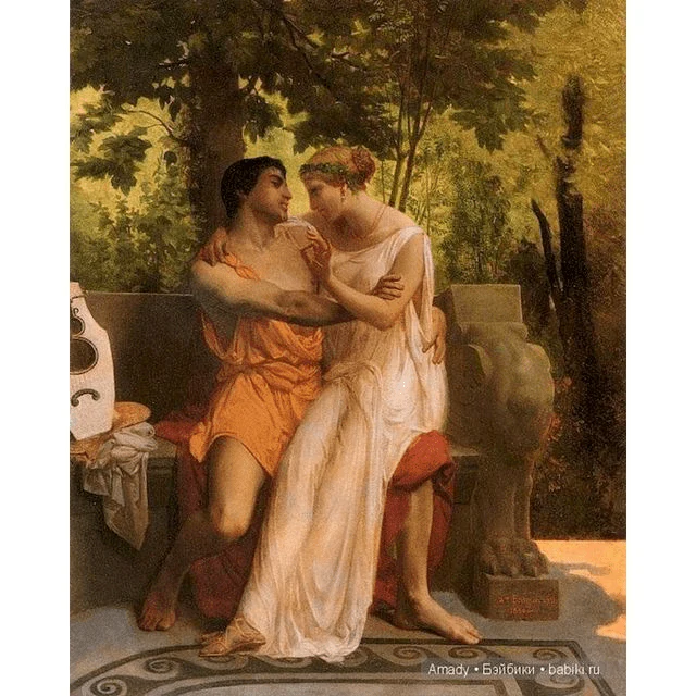 Paint By Numbers | William-Adolphe Bouguereau L'idylle
