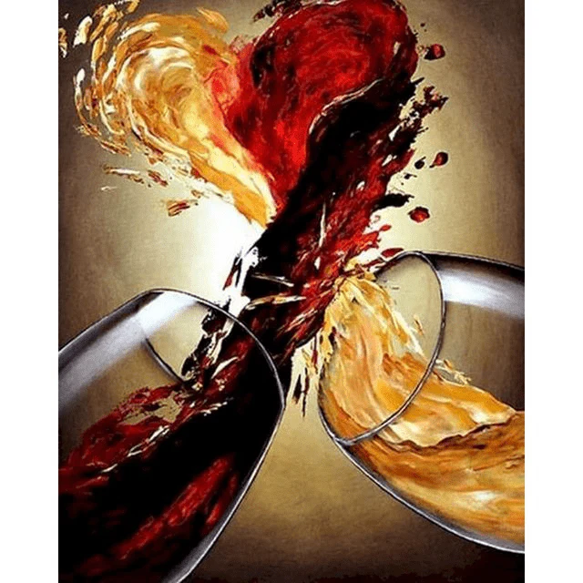 Paint By Numbers | Wine Toast and Splash