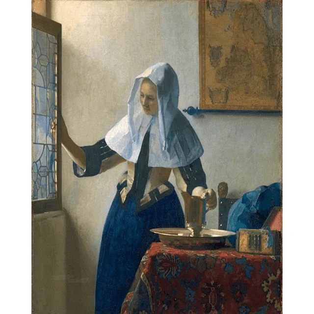 Paint By Numbers | Young Woman with a Water Pitcher