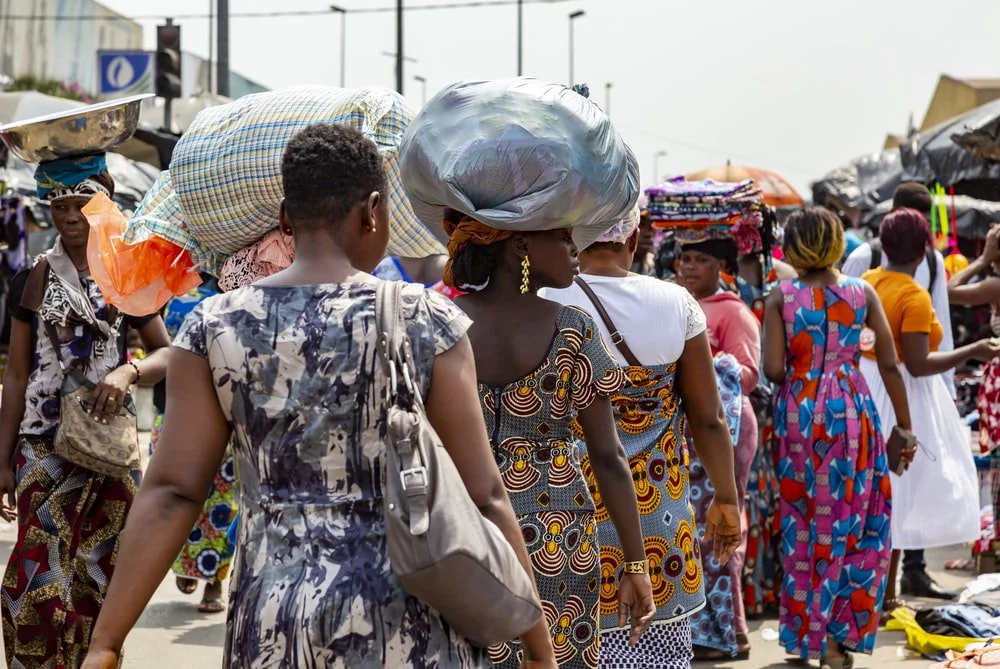 Paint By Numbers | Abidjan - People Walking During Daytime
