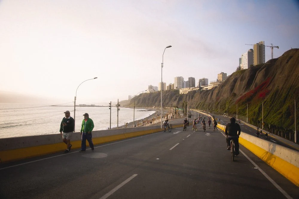 Paint By Numbers | Lima - People Walking On The Street During Daytime