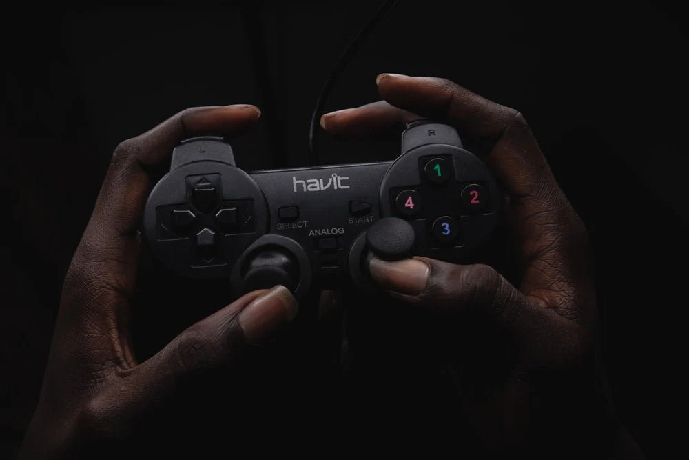 Paint By Numbers | Lagos - Person Holding Black Havit Game Controller