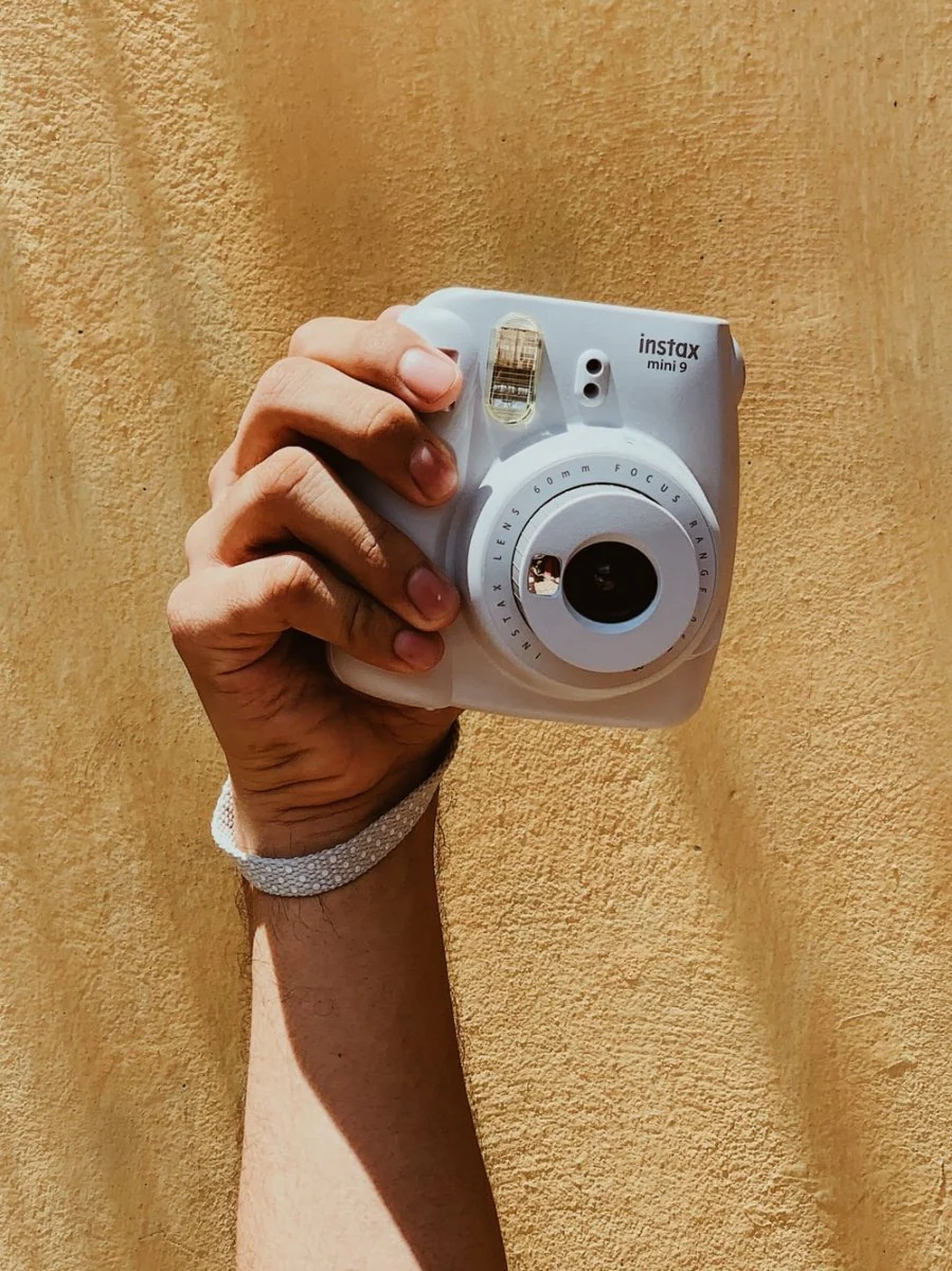 Paint By Numbers | Person Holding White Canon Camera