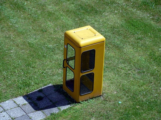 Phone Booth Dispensary Phone Paint By Number Kit
