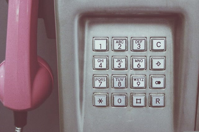 Phone Booth Phone Make A Phone Call Paint By Number Kit