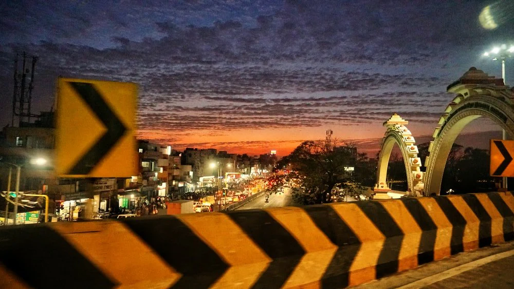 Paint By Numbers | Chennai - Photo Of Road Gutter During Night Time