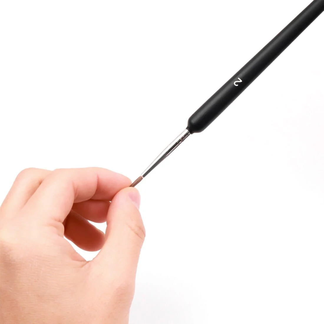 Professional Nylon 10-Piece Set Miniature Brushes - Image 3