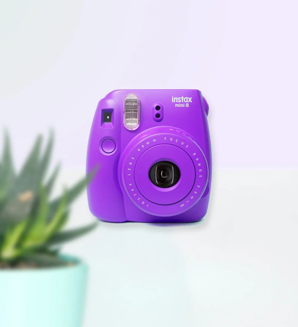 Paint By Numbers | Abidjan - Purple Nikon Point And Shoot Camera