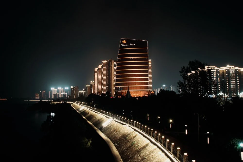 Paint By Numbers | Nanchong - Scenery Of City Building