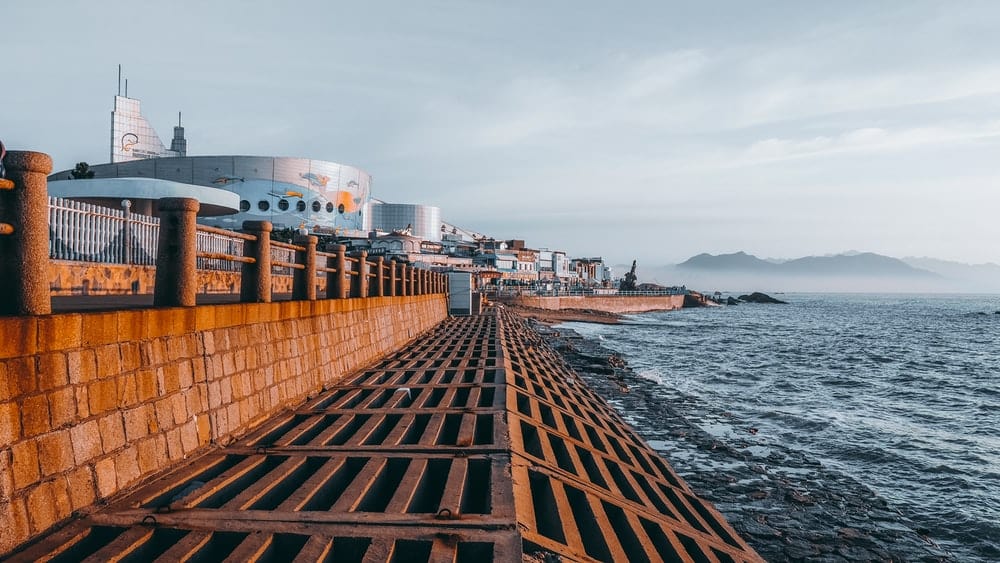 Paint By Numbers | Qingdao - Sea Line Near Ocean
