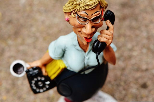 Secretary Office Phone Paint By Number Kit