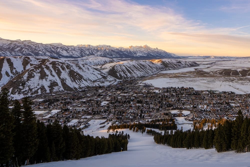 Paint By Numbers | Snow Covered Mountain During Sunset