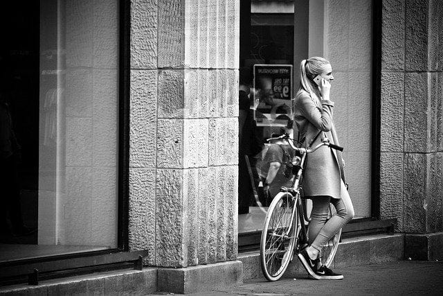 Street Photography Woman Urban Paint By Number Kit