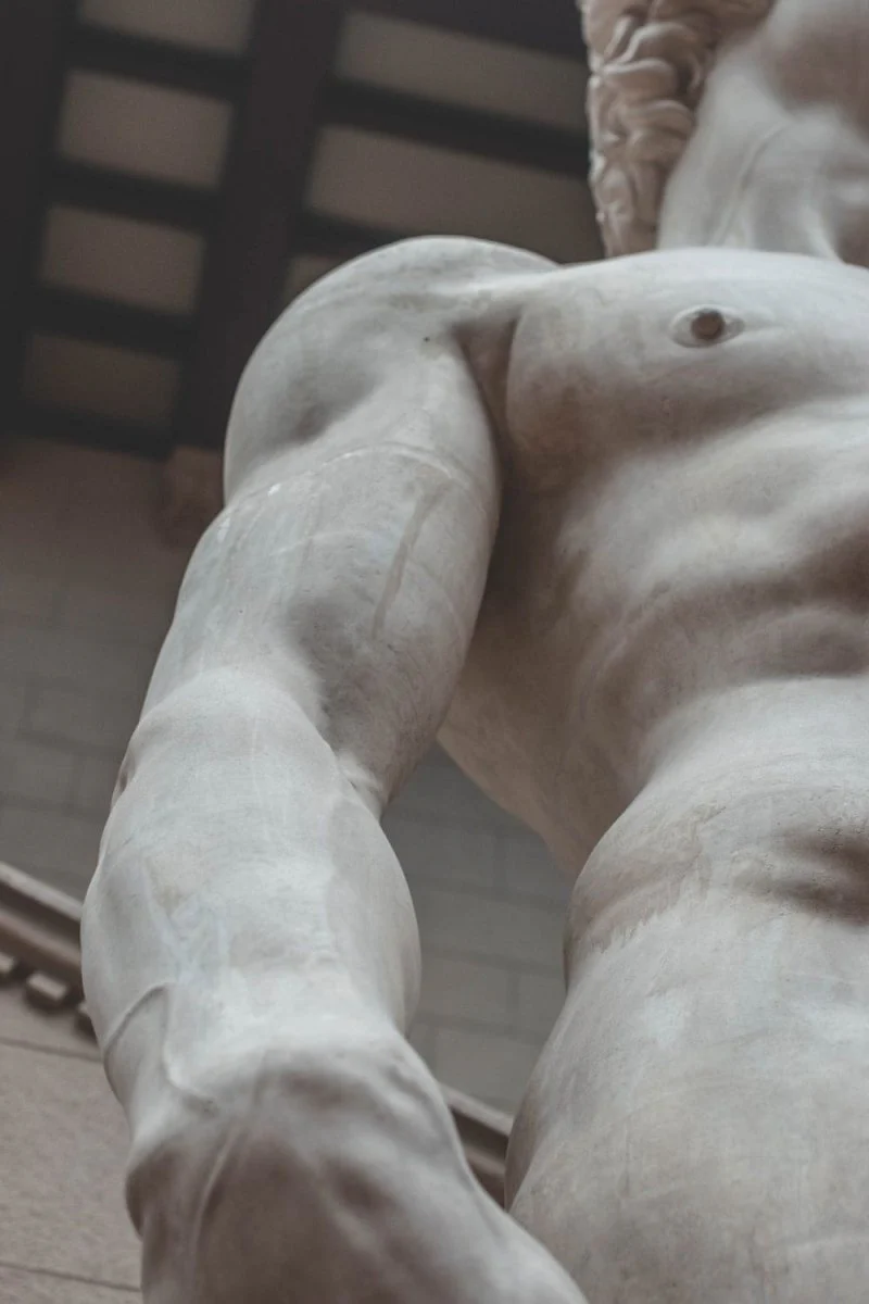 Paint By Numbers | Topless Man Statue