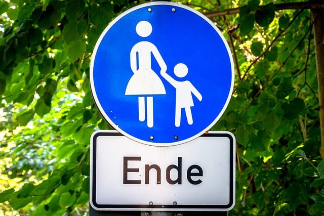 Traffic Signs Mother Child Paint By Number Kit