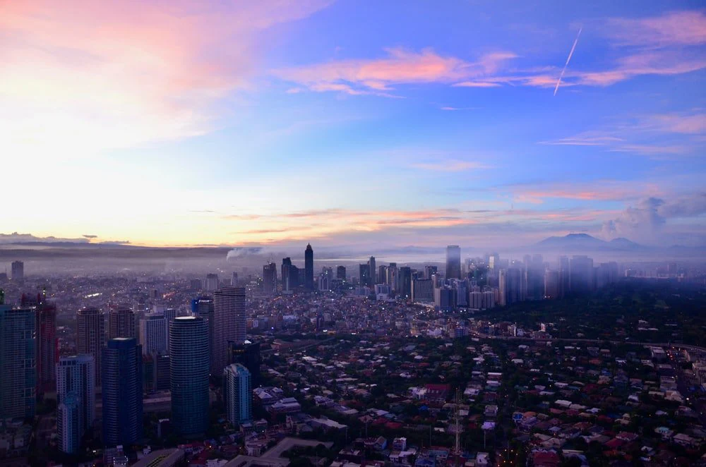Paint By Numbers | Manila - Urban City Photo During Golden Hour