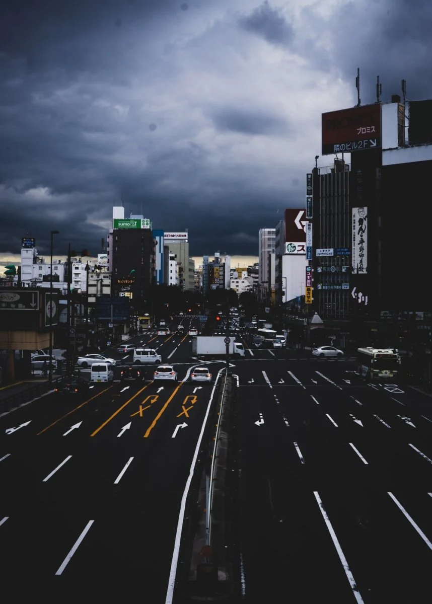 Paint By Numbers | Ōsaka - Vehicles On Road