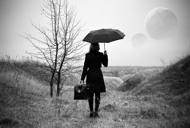 Woman Mysterious Traveler Paint By Number Kit
