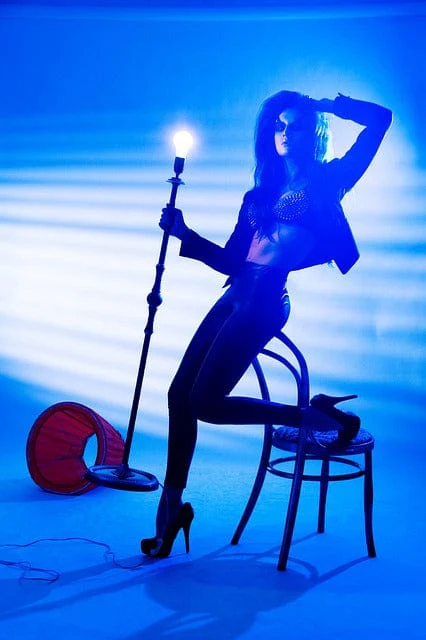 Young Woman Rock Model Paint By Number Kit